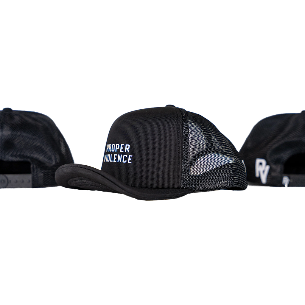 Proper Violence Flip-Bill Trucker Hat